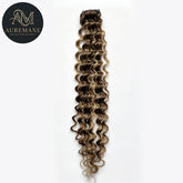 AUREMANE Genius Weft Curly Human Hair Extensions - Zodiac Silk