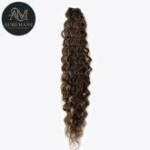 AUREMANE Genius Weft Curly Human Hair Extensions - Jade Palace
