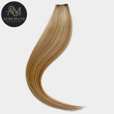AUREMANE Genius Weft Human Hair Extensions - Sandcastle Mist
