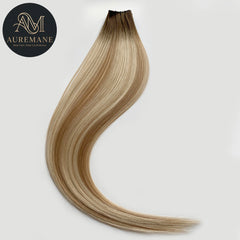 AUREMANE Genius Weft Human Hair Extensions - Hidden Grove