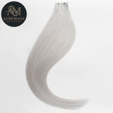 AUREMANE Genius Weft Human Hair Extensions - Moonlit Chrome