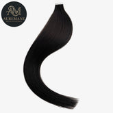 AUREMANE Tape In Human Hair Extensions - Velvet Espresso