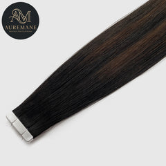AUREMANE Tape In Human Hair Extensions - Metropolitan Glow