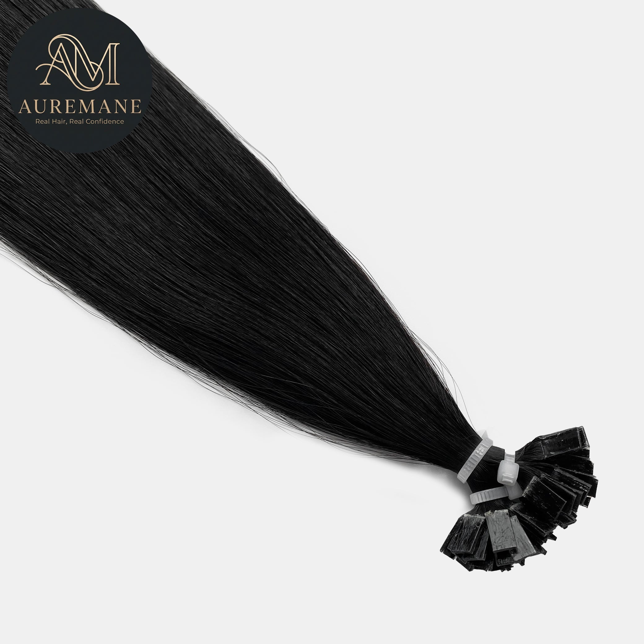 Flat Tip #Obsidian Noir Color Hair