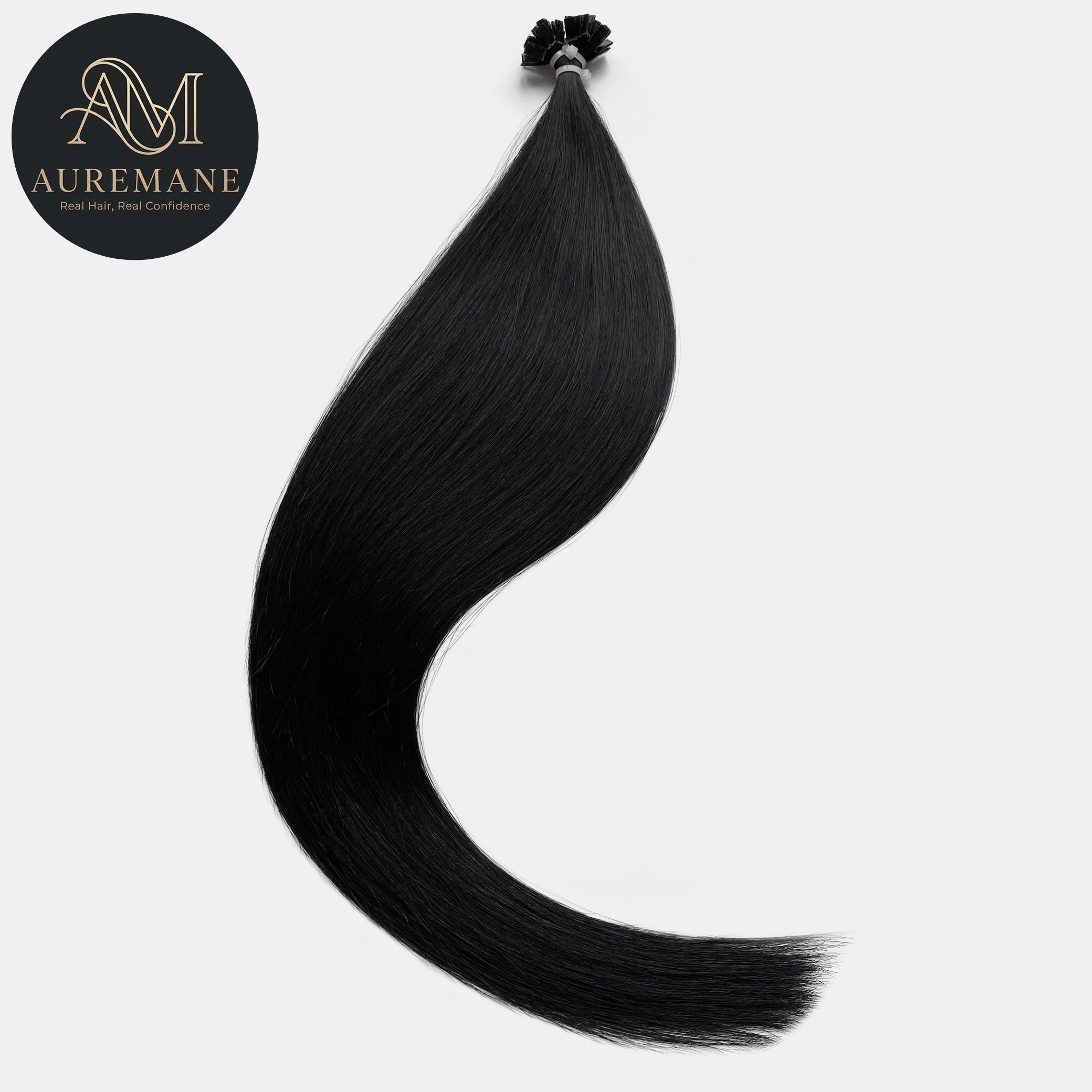Flat Tip #Obsidian Noir Color Hair