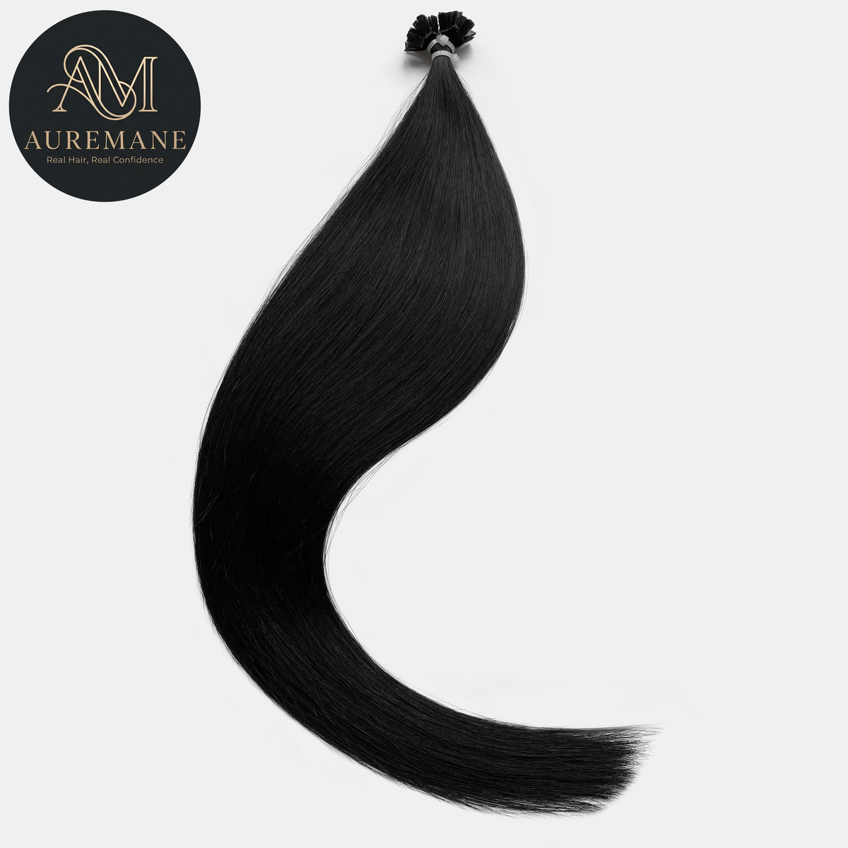 Flat Tip #Obsidian Noir Color Hair