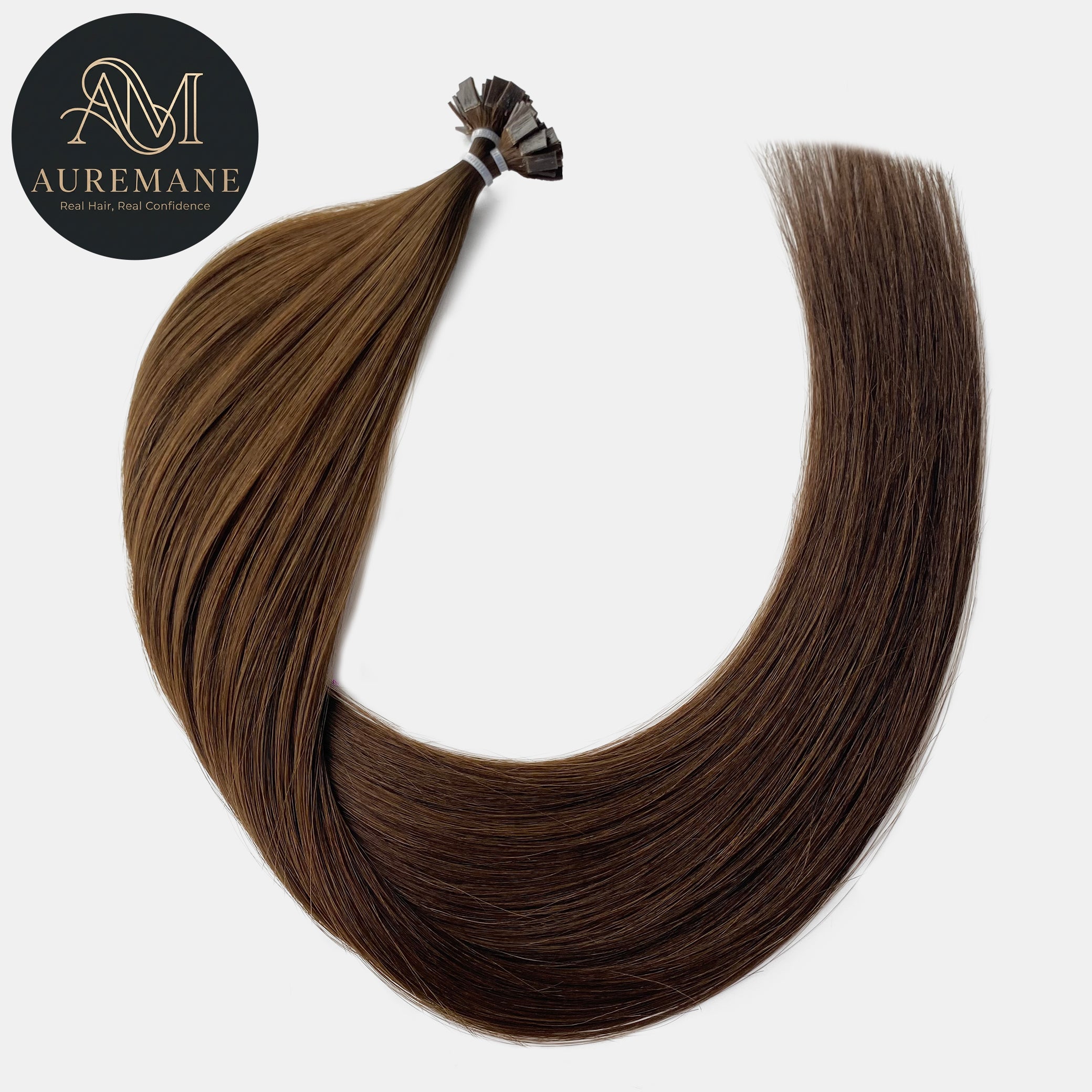 Flat Tip #Roasted Chestnut Color Hair