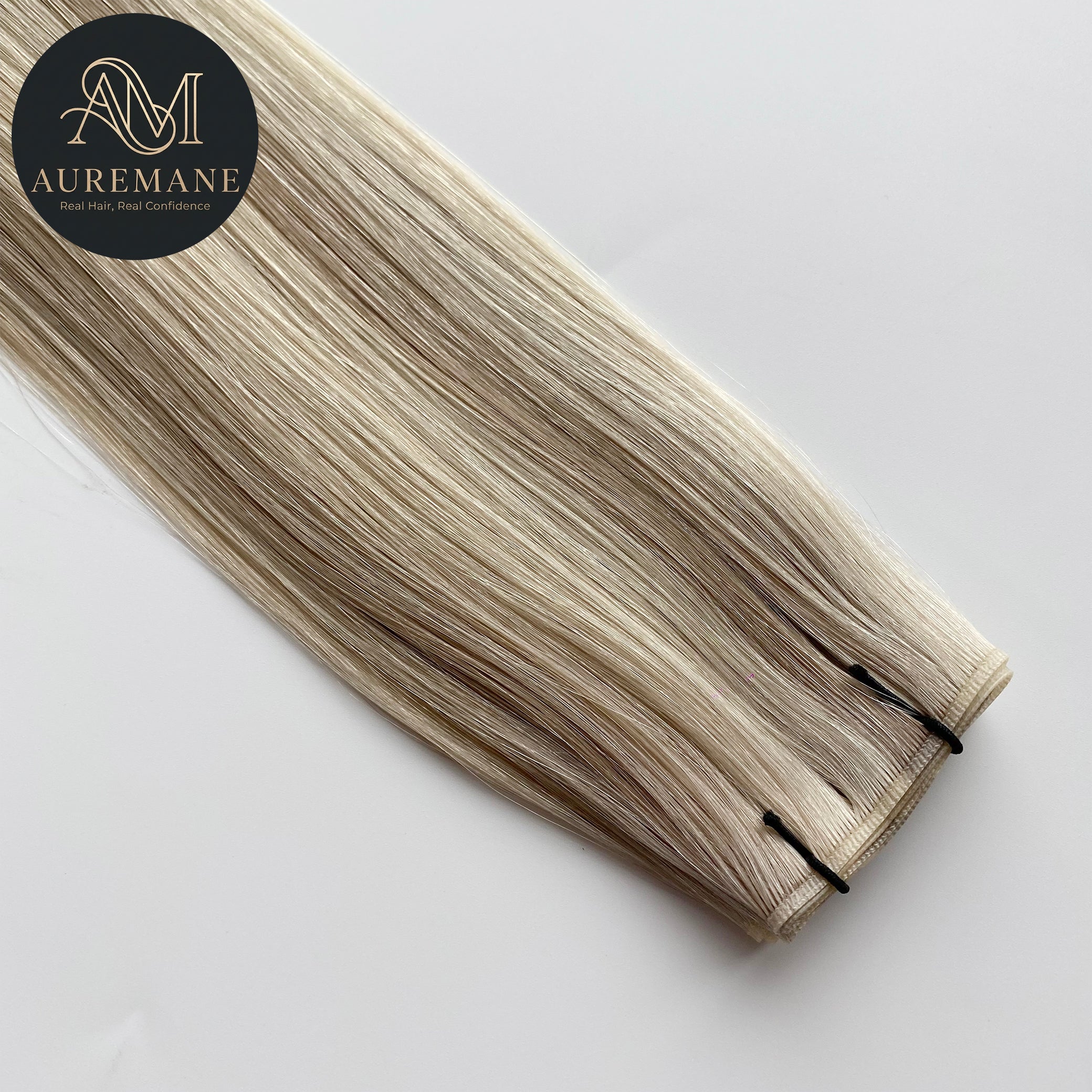 Genius Weft #Arctic Ash Duo Color Hair