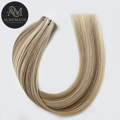 Genius Weft #Arctic Ash Duo Color Hair