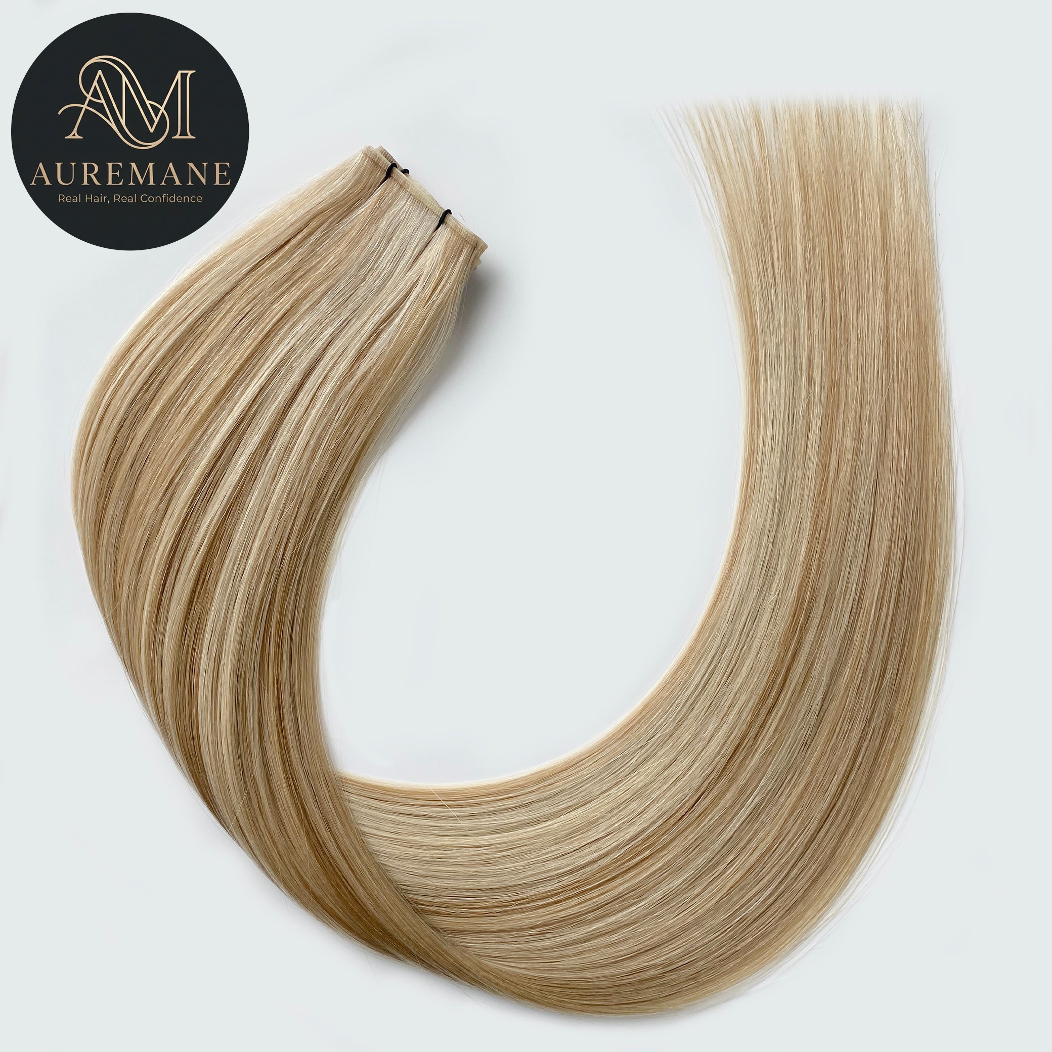 Genius Weft #Vanilla Ash Duo Color Hair