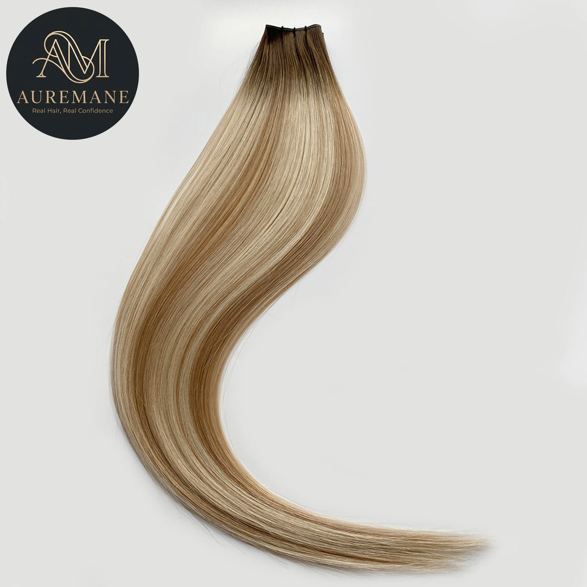 AUREMANE Genius Weft Human Hair Extensions - Hidden Grove
