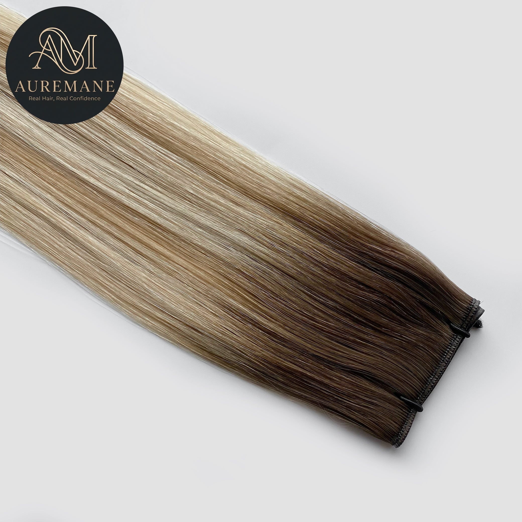 AUREMANE Genius Weft Human Hair Extensions - Hidden Grove
