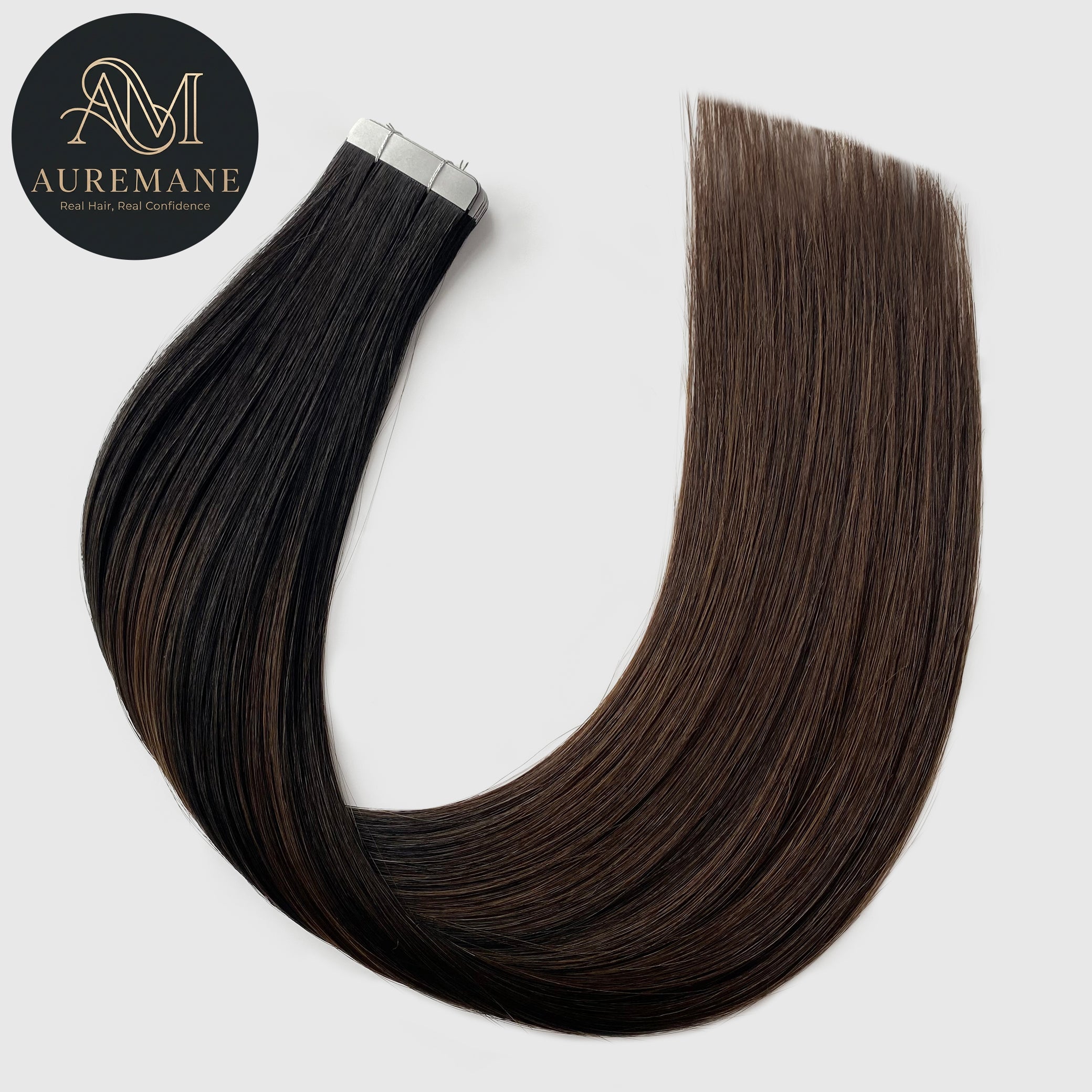 AUREMANE Tape In Human Hair Extensions - Metropolitan Glow
