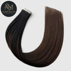 AUREMANE Tape In Human Hair Extensions - Metropolitan Glow
