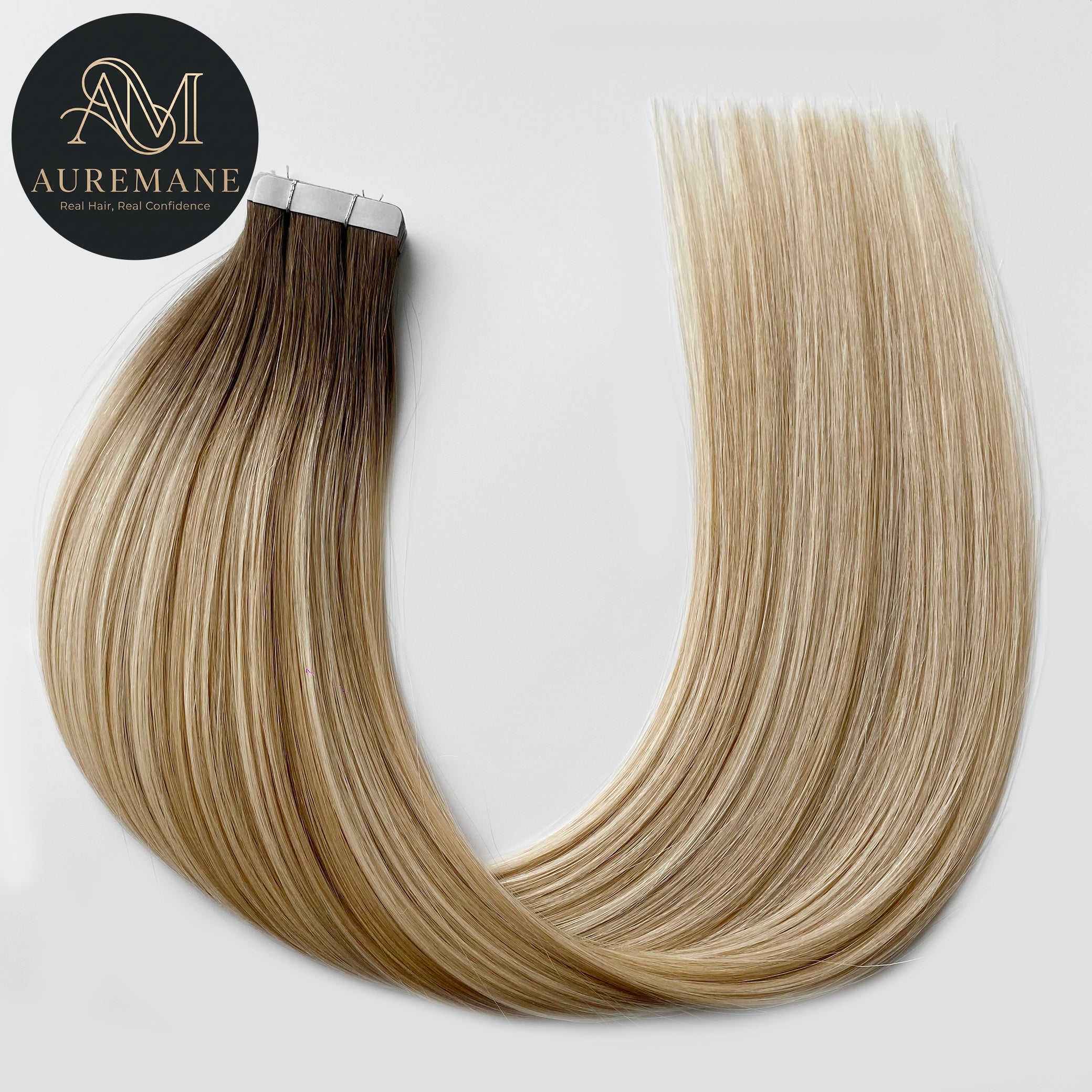 AUREMANE Tape In Human Hair Extensions - Hidden Grove
